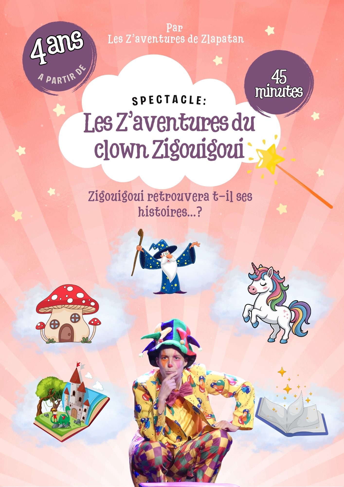 Les Z'aventures du clown Zigouigoui - Photo 3