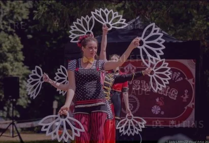 Cirk'n'swing - spectacle de jonglerie dansée - Photo 2