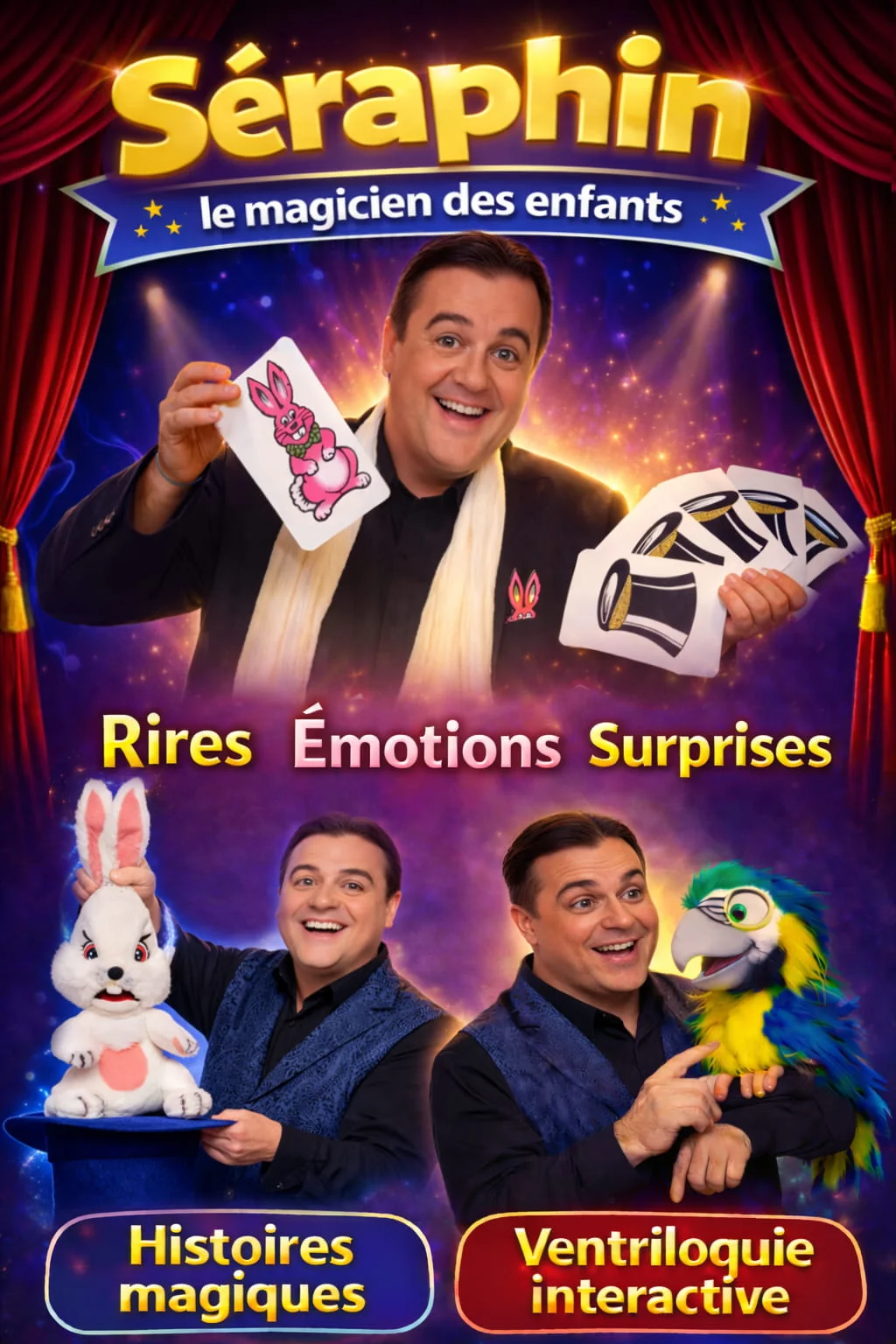 Séraphin le magicien des enfants - Photo 3