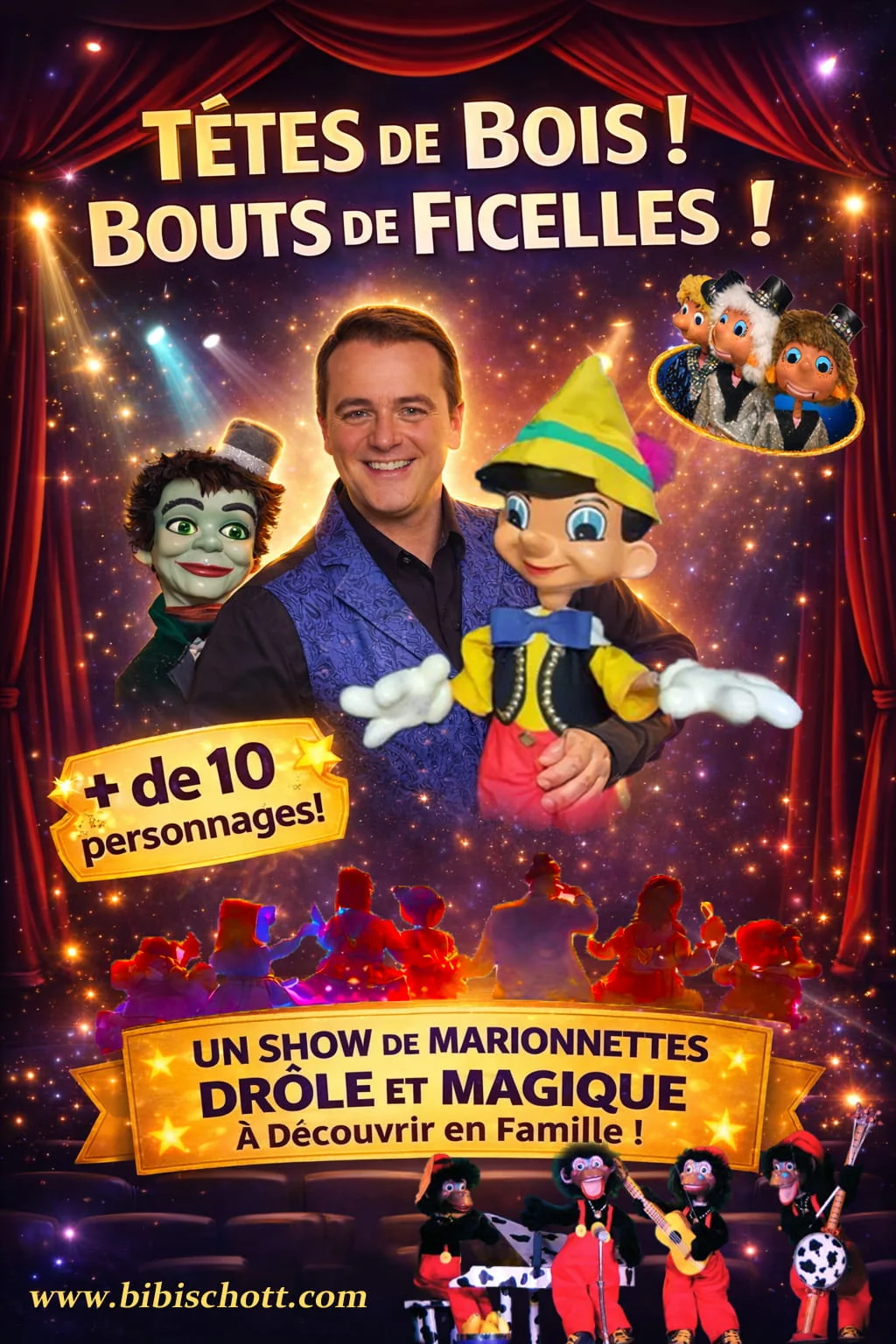 Tétes de bois et bouts de ficelles - Photo 1